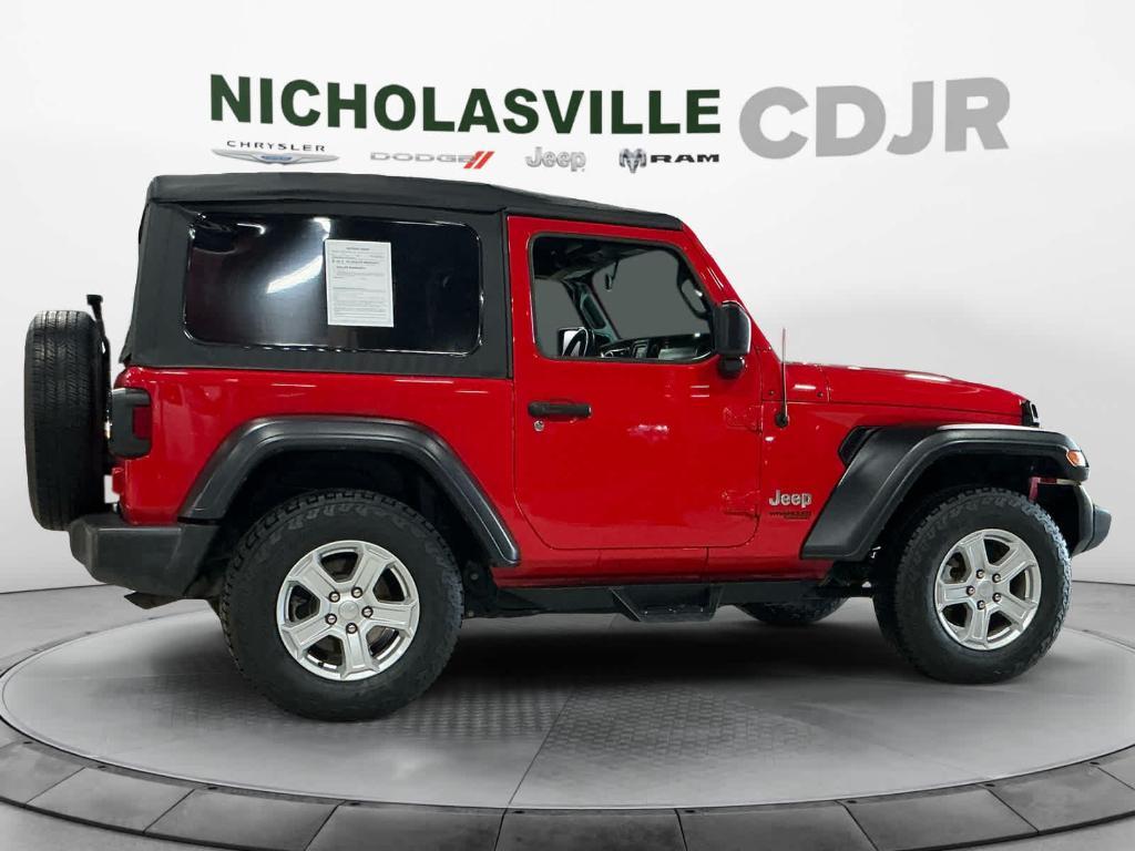 used 2020 Jeep Wrangler car, priced at $22,515