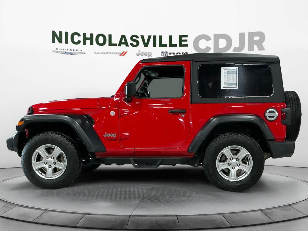 used 2020 Jeep Wrangler car, priced at $22,515