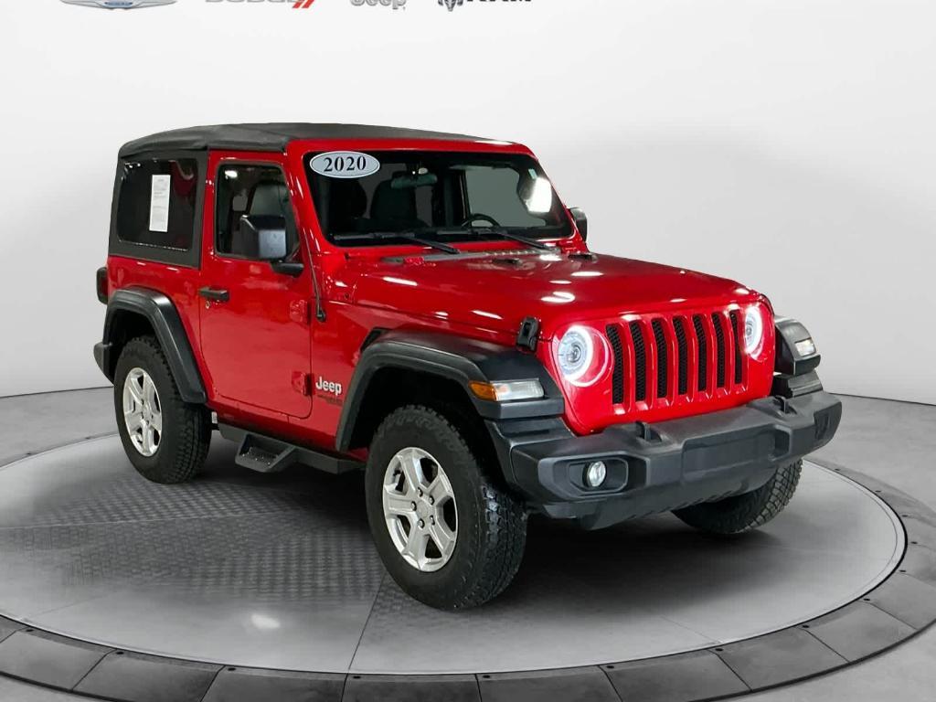 used 2020 Jeep Wrangler car, priced at $22,515