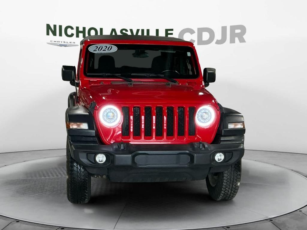 used 2020 Jeep Wrangler car, priced at $22,515