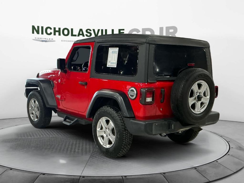 used 2020 Jeep Wrangler car, priced at $22,515