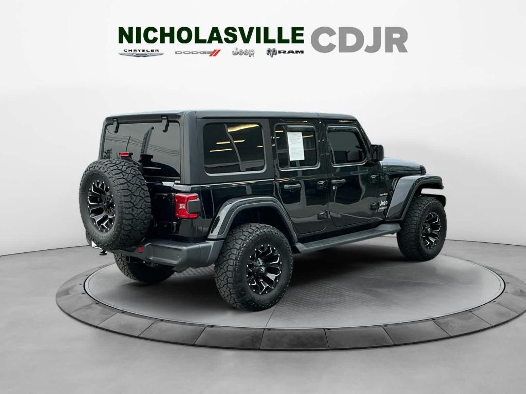 used 2020 Jeep Wrangler Unlimited car, priced at $29,550