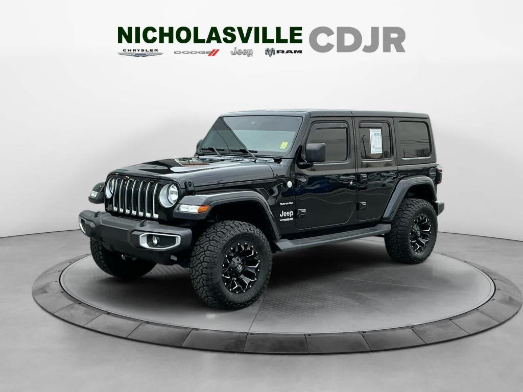 used 2020 Jeep Wrangler Unlimited car, priced at $29,550