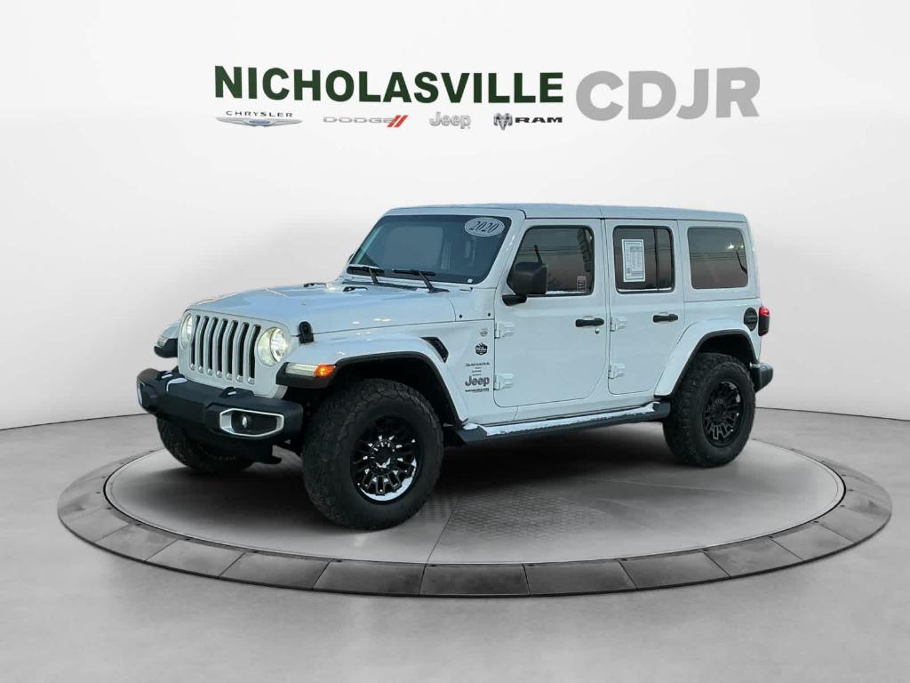 used 2020 Jeep Wrangler Unlimited car, priced at $29,227