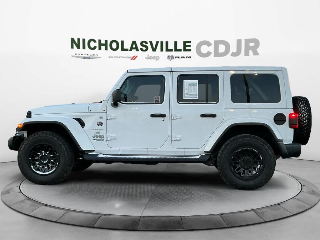 used 2020 Jeep Wrangler Unlimited car, priced at $29,227