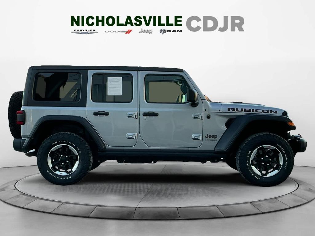 used 2021 Jeep Wrangler Unlimited car, priced at $36,427