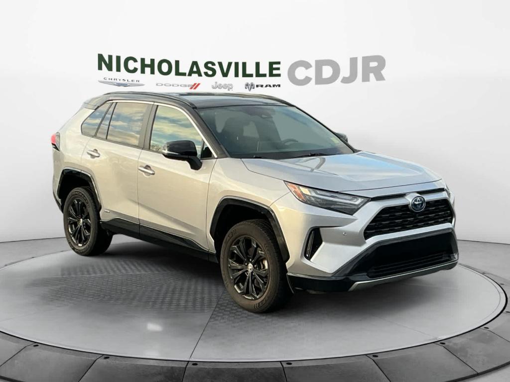 used 2022 Toyota RAV4 Hybrid car, priced at $30,715