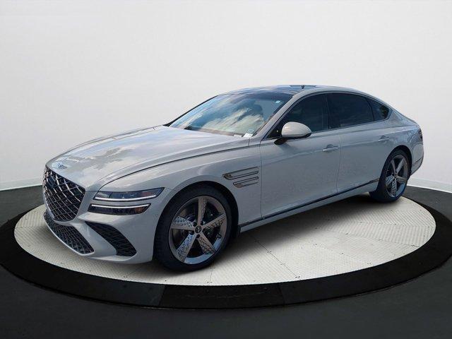 new 2025 Genesis G80 car, priced at $78,665