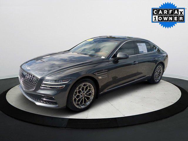 used 2021 Genesis G80 car, priced at $32,395