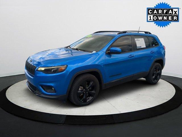 used 2021 Jeep Cherokee car, priced at $17,385
