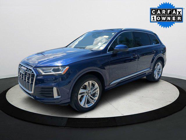 used 2021 Audi Q7 car, priced at $27,195