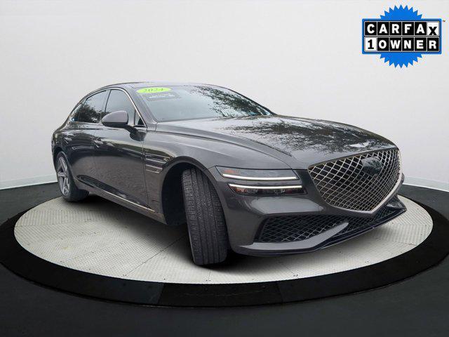 used 2024 Genesis G80 car, priced at $52,791