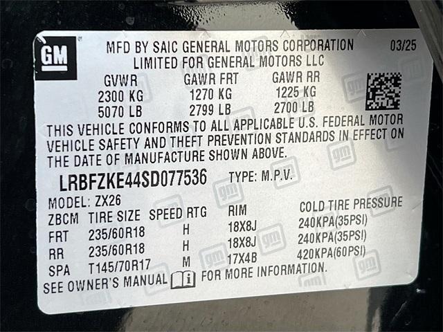 new 2025 Buick Envision car, priced at $31,740