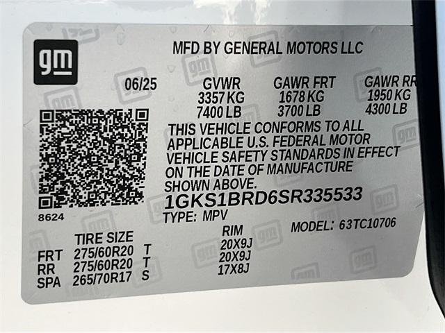 new 2025 GMC Yukon car, priced at $67,615