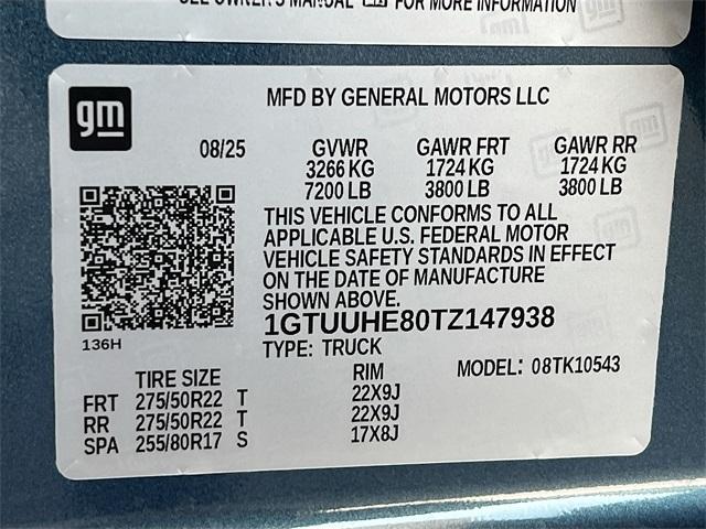 new 2026 GMC Sierra 1500 car, priced at $76,589