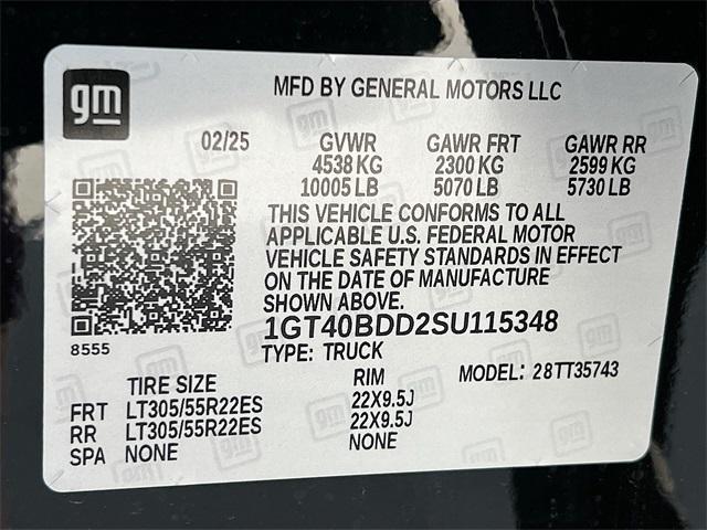 new 2025 GMC HUMMER EV Pickup car, priced at $88,590
