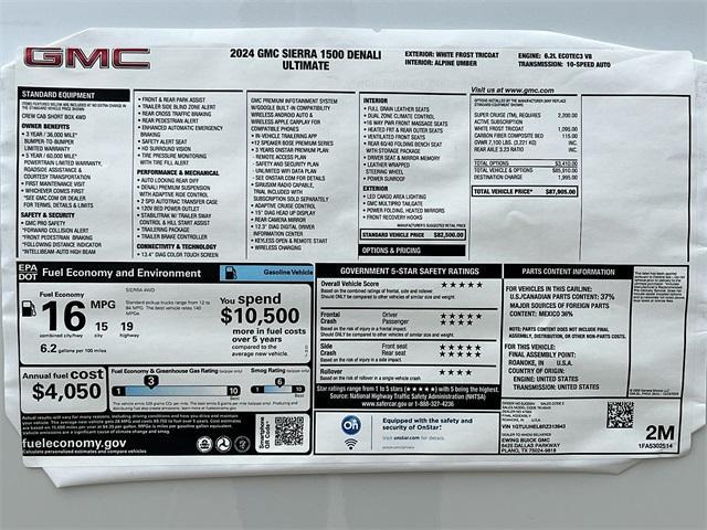 new 2024 GMC Sierra 1500 car, priced at $78,149