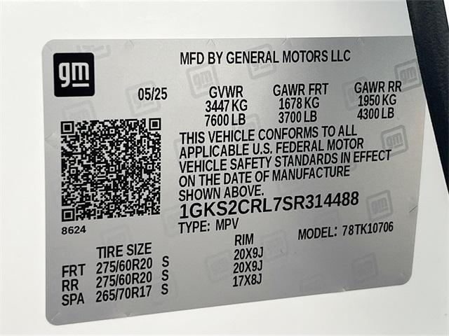 new 2025 GMC Yukon car, priced at $91,235