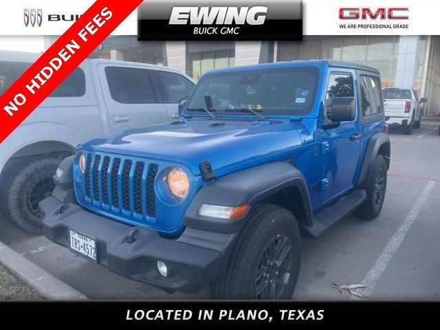 used 2024 Jeep Wrangler car, priced at $32,594