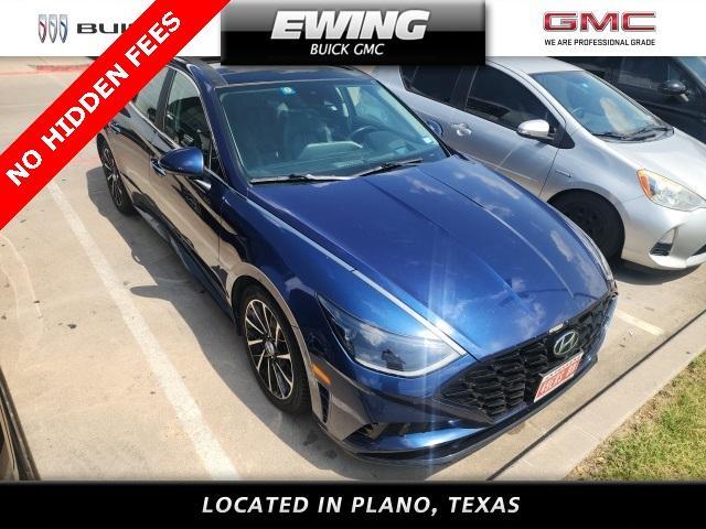 used 2021 Hyundai Sonata car, priced at $16,594