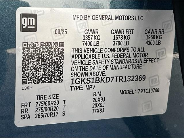 new 2026 GMC Yukon car, priced at $73,010