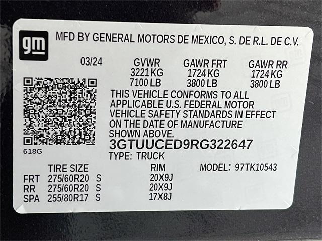 new 2024 GMC Sierra 1500 car, priced at $54,286