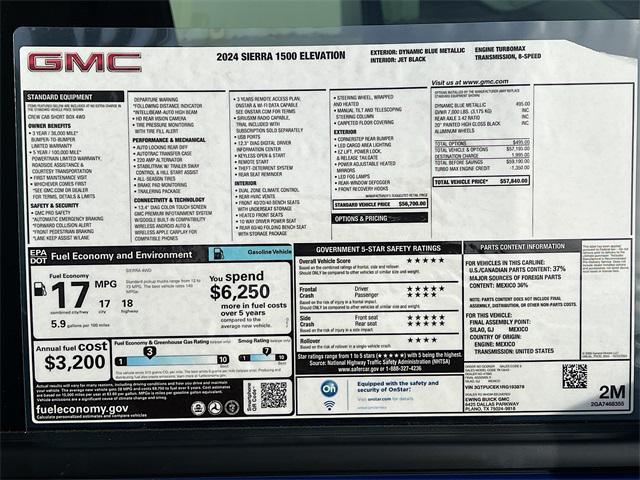 new 2024 GMC Sierra 1500 car, priced at $49,266