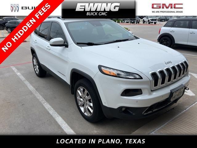 used 2015 Jeep Cherokee car, priced at $15,494