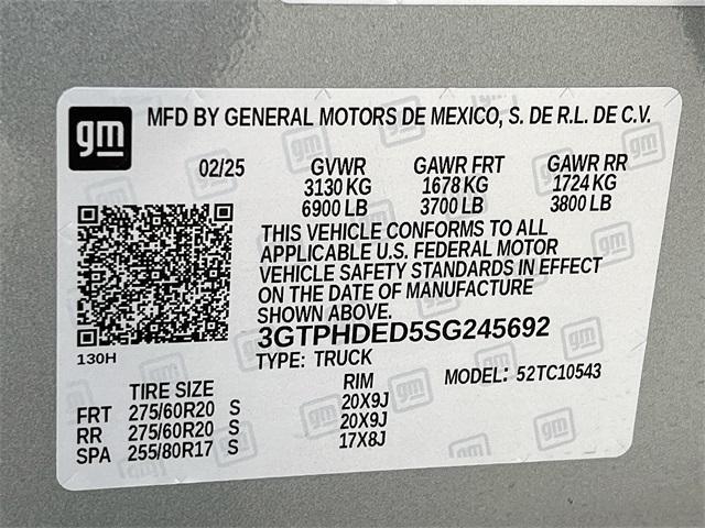 new 2025 GMC Sierra 1500 car, priced at $50,729