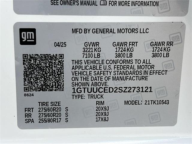 new 2025 GMC Sierra 1500 car, priced at $57,139