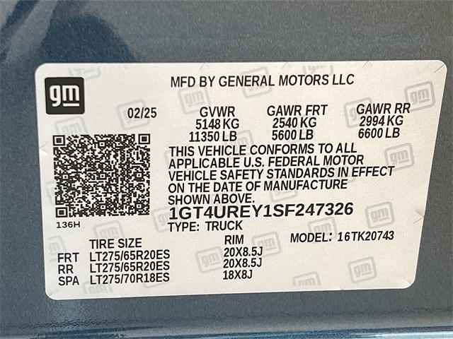 new 2025 GMC Sierra 2500 car, priced at $83,214