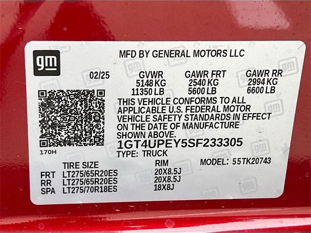 new 2025 GMC Sierra 2500 car, priced at $82,535