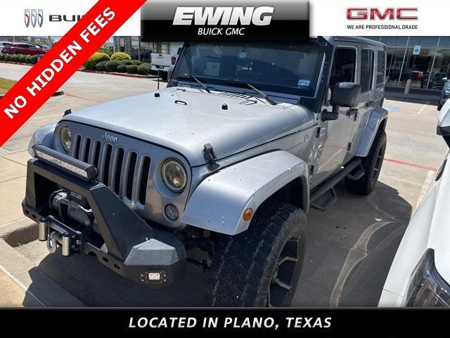 used 2017 Jeep Wrangler Unlimited car, priced at $19,994