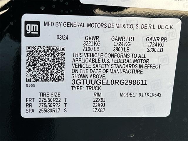 new 2024 GMC Sierra 1500 car, priced at $68,333