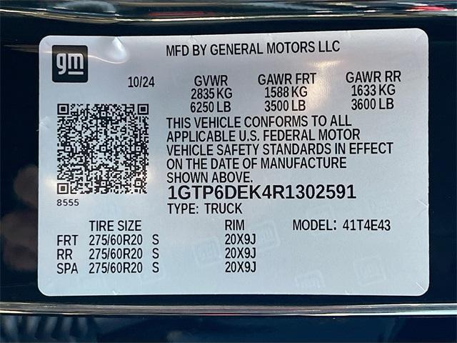 new 2024 GMC Canyon car, priced at $42,685