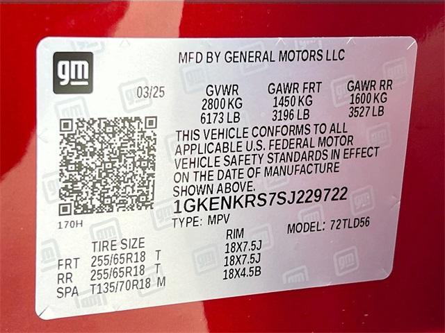 new 2025 GMC Acadia car, priced at $43,021
