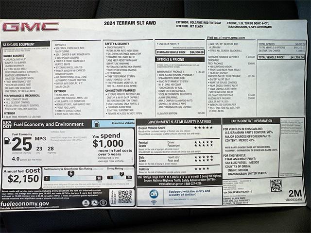 new 2024 GMC Terrain car, priced at $35,204