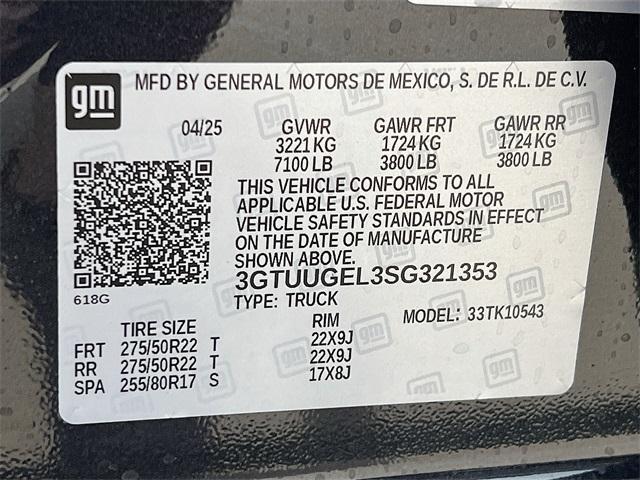 new 2025 GMC Sierra 1500 car, priced at $65,595