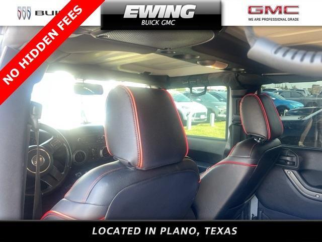used 2016 Jeep Wrangler Unlimited car, priced at $16,594