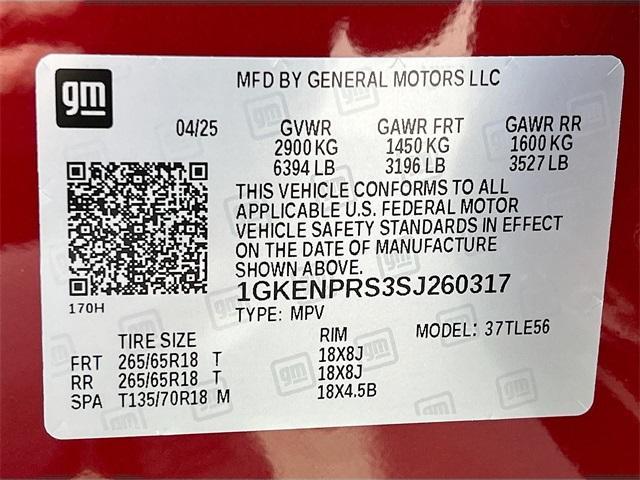 new 2025 GMC Acadia car, priced at $51,135
