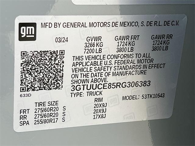 new 2024 GMC Sierra 1500 car, priced at $55,831