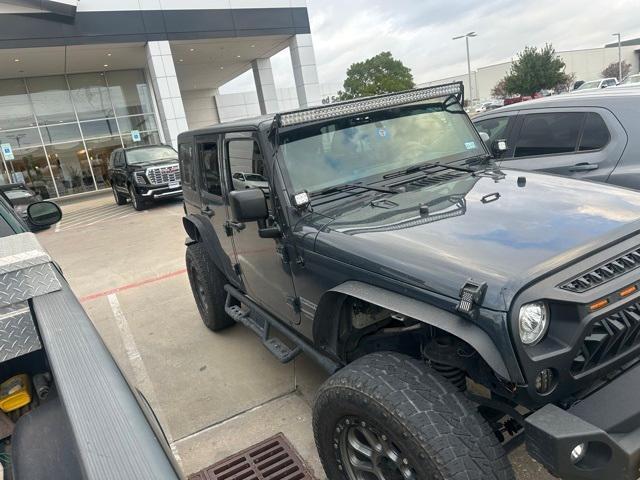 used 2018 Jeep Wrangler JK Unlimited car, priced at $19,994