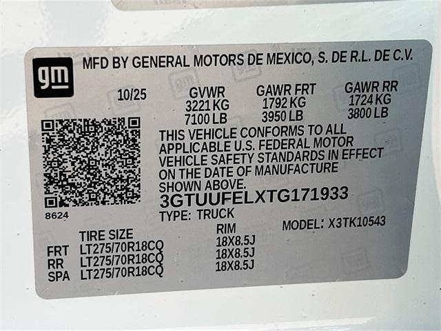 new 2026 GMC Sierra 1500 car, priced at $74,232