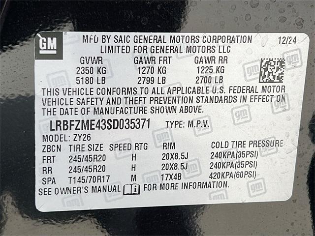 new 2025 Buick Envision car, priced at $48,269