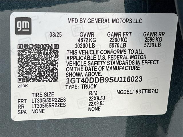new 2025 GMC HUMMER EV Pickup car, priced at $93,820