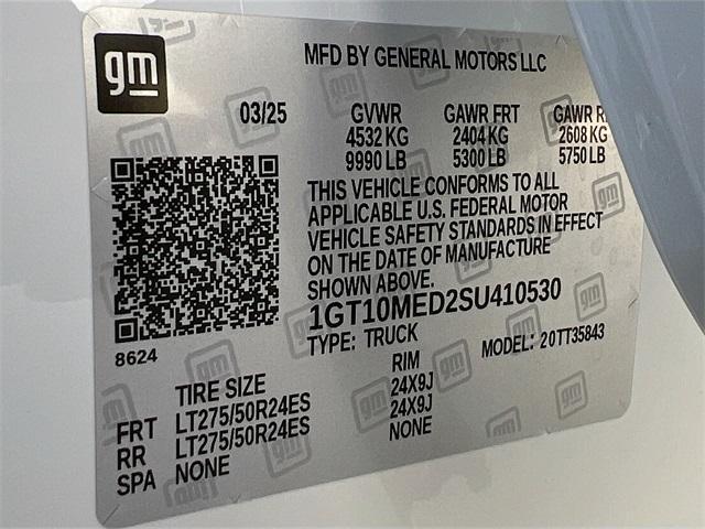 new 2025 GMC Sierra EV car, priced at $81,495