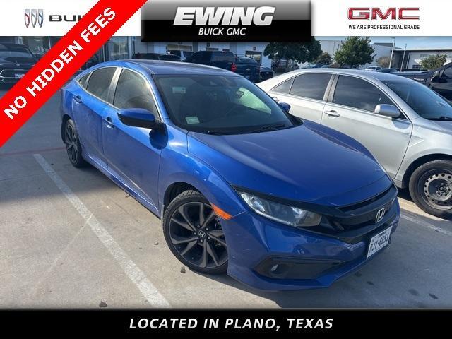 used 2021 Honda Civic car, priced at $18,994