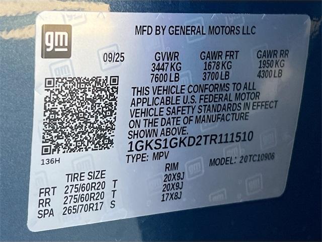 new 2026 GMC Yukon XL car, priced at $76,010