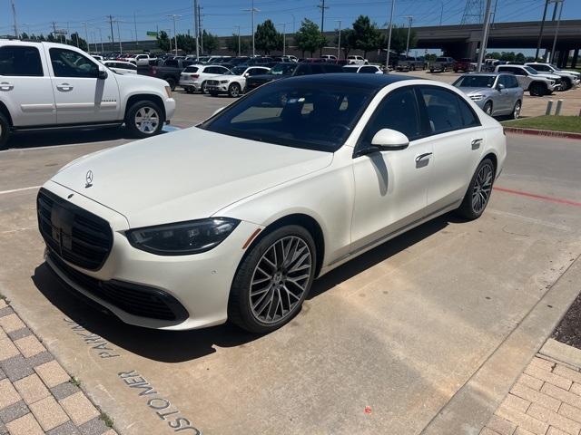used 2022 Mercedes-Benz S-Class car, priced at $68,500