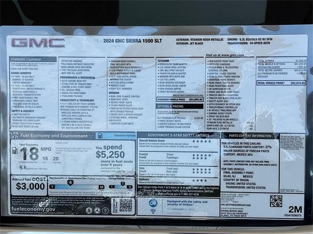new 2024 GMC Sierra 1500 car, priced at $54,241